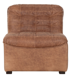 ML 749905 | MUST Living fauteuil Liberty - Buffalo leder cognac | DTP Interiors