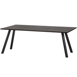 376086-N | Combi-Tablo eettafel - eiken blacknight [fsc] 160x90 | WOOOD