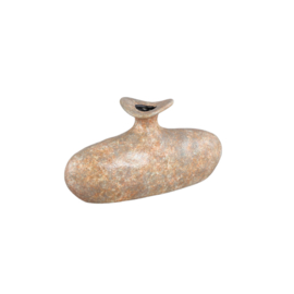 735397 | Coldin vase oval S - taupe | PTMD 