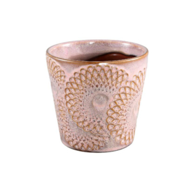 708012 | Rinda pot circling pattern L - pink | PTMD 