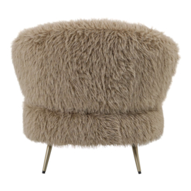 730623 | Franklyn fauteuil - brown hair | PTMD