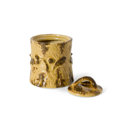 KCT0023 | Ceramic storage jar, burnt ochre | HKliving - Eind november verwacht!