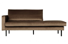 800743-12 | Rodeo daybed left - velvet taupe | BePureHome