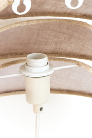 3130284 | Wandlamp 28x14x19 cm Warido - naturel | Light & Living - Binnenkort verwacht!