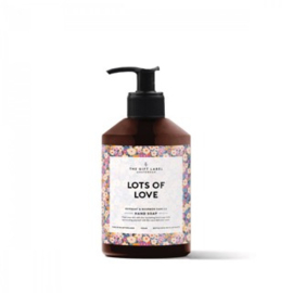 1011563 | Handzeep 400ml - lots of love | The Gift Label