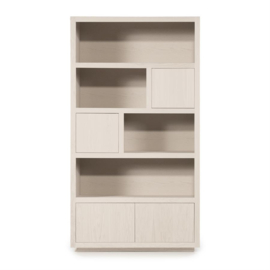 96280 | Kabinet Helsinki 120x220cm 4-drs. - taupe | Eleonora