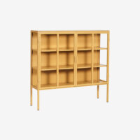 Vitrinekast Kentucky  - Mosterd | New Routz