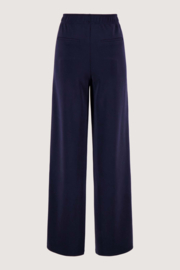 Wijde jogger met bies - donkerblauw | Zusss 