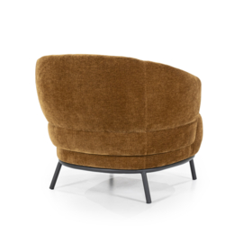  95898 | Fauteuil David - mosterd safari | Eleonora