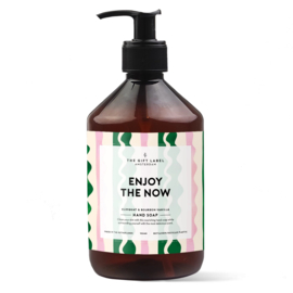 1011535 | Handzeep 500ml - Enjoy the now | The Gift Label