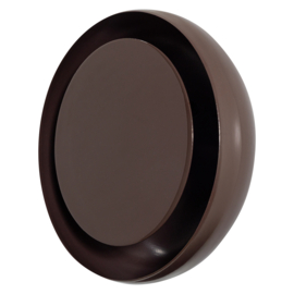 377888-B | Gloomy wandlamp rond - metaal bruin | WOOOD