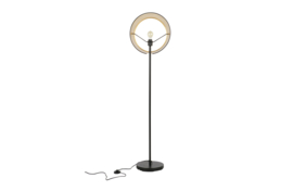 373736-Z | Pien staande lamp - metaal zwart | WOOOD Exclusive 