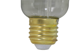 9900428 | Deco LED globe Ø9,5x14 cm LIGHT 4W - smoke E27 dimbaar | Light & Living 
