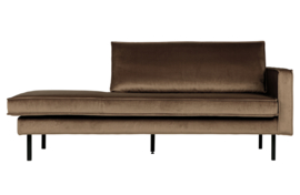 800746-12 | Rodeo daybed right - velvet taupe | BePureHome