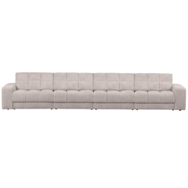 379011-RN | Second date 4-zits bank - ribstof naturel | WOOOD