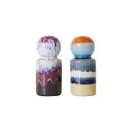ACE7280 | 70s ceramics: pepper & salt jar, stargaze | HKliving - Weer verwacht in juli!