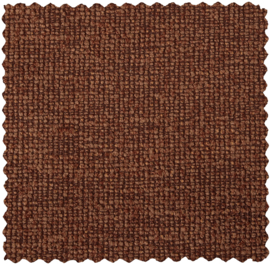 377454/5-RM | Mojo 1,5-zits element met arm (links of rechts) - bouclé roestbruin melange | WOOOD