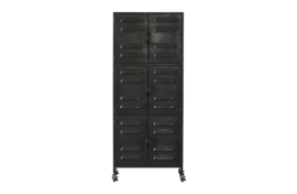 373645-Z | Boaz metalen kast - zwart | WOOOD