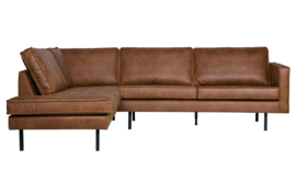 800972-B | Rodeo hoekbank links - cognac | BePureHome