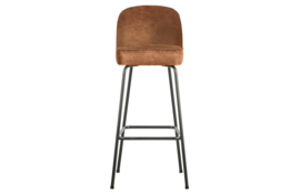 800293-B | Vogue barstoel 80cm - leer cognac | BePureHome