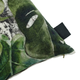 707019 | Addi pillow with leaf print S - green | PTMD