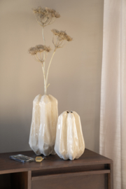 230263 | Vase Alba small - beige | By-Boo - Weer verwacht vanaf week 27!