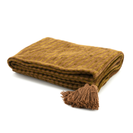 240054 | Plaid Sirun 130x170 - mustard | By-Boo