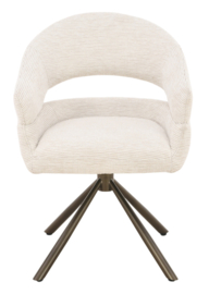 ML 601024 | MUST Living Eetkamerstoel Clooney - naturel | DTP Interiors