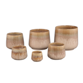 735648 | Venora pot ombre effect S - brown | PTMD 