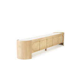 96366 | TV meubel Don 5-drs. - naturel | Eleonora