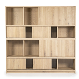 96210 | Boekenkast Milo - naturel  | Eleonora