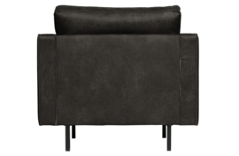 800888-Z | Rodeo classic fauteuil - zwart | BePureHome