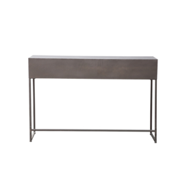 702080 | Myah Natural metal sidetable rattan 3 drawers | PTMD