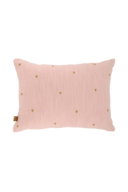 Kussen zo trots op jou 35x25cm - roze/honing | Zusss 