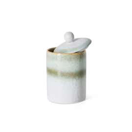KST0317 | 70s ceramics: jar, lotus | HKliving - Eind oktober verwacht!