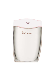 Koffiemok best mom - wit/donkerrood | Zusss