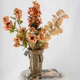 BZ4270 | Kunstbloem hortensia 70cm - oranje | HomeBound by KY