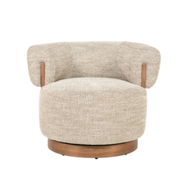 96613 | Fauteuil Nila - taupe Vanu | Eleonora