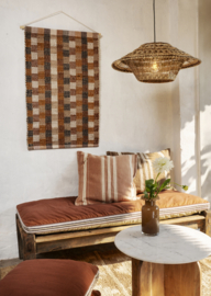 PI-12090A | Handwoven wall deco - rust | Madam Stoltz