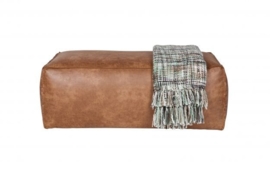 378610-B | Rodeo poef 43x120x60 - cognac | BePureHome