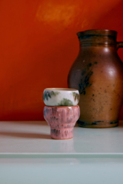 KST0158 | 70s ceramics: lungo mugs, expression (set of 2) | HKliving - Binnenkort weer verwacht!