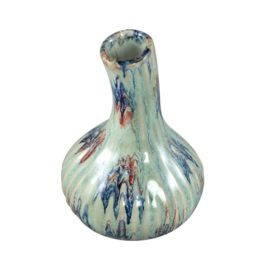 725209 | Jaclyne vase garlic shape L - green | PTMD