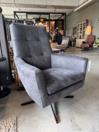 Fauteuil Dea - draaipoot - Bull Darkblue (I) | Sevn - SHOWROOMMODEL (afhaalprijs)