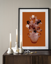 24096 | Art Print - Amphora Flowers | Urban Cotton