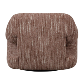 377484-R | Folke draaifauteuil - chenille oudroze melange | WOOOD