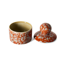 KST0312 | 70s ceramics: XS storage jar, jello | HKliving - Eind oktober verwacht!