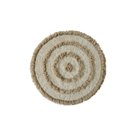 TTK3118 | Round bath mat - cream (ø80cm) | HKliving