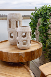 732178 | Tayla open stormlight L - antique white | PTMD