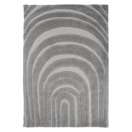 220201 | Carpet Maze 160x230 cm - grey | By-Boo
