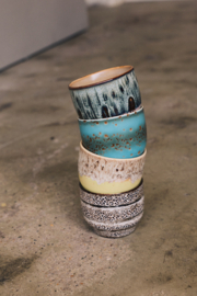 KST0272 | 70s ceramics: café cup, brew | HKliving - Medio oktober verwacht!
